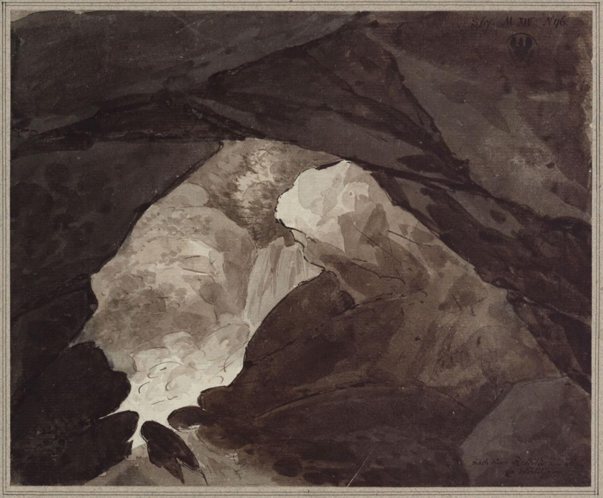 Eine Grotte