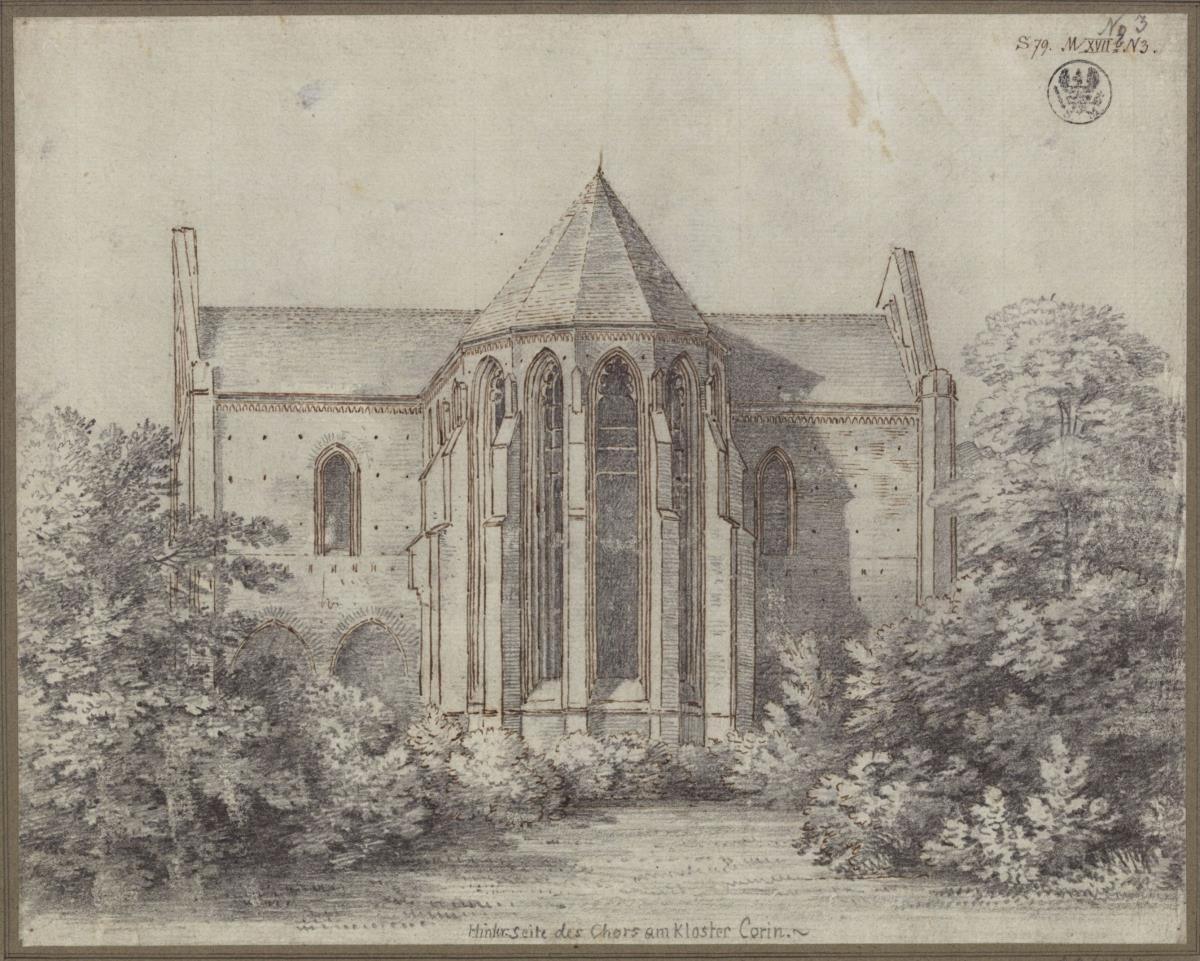 Kloster Chorin. Ansicht der Kirche von Osten