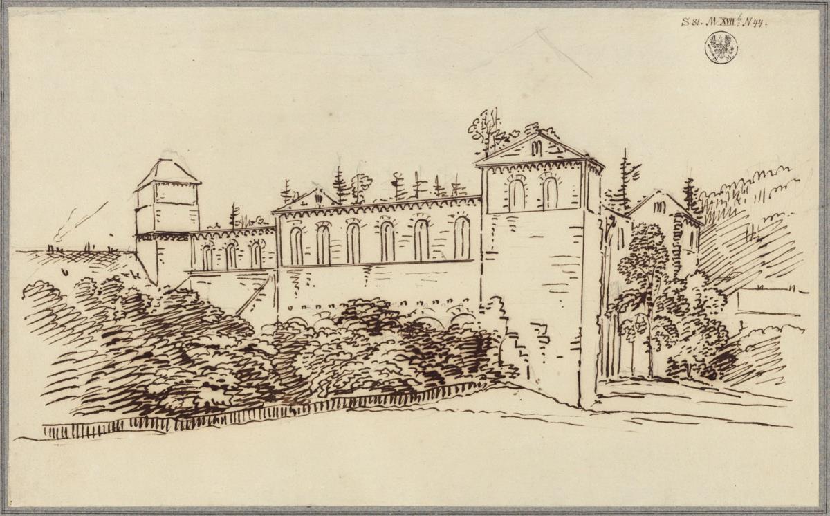 Klosterruine Paulinzella. Ansicht von Süden