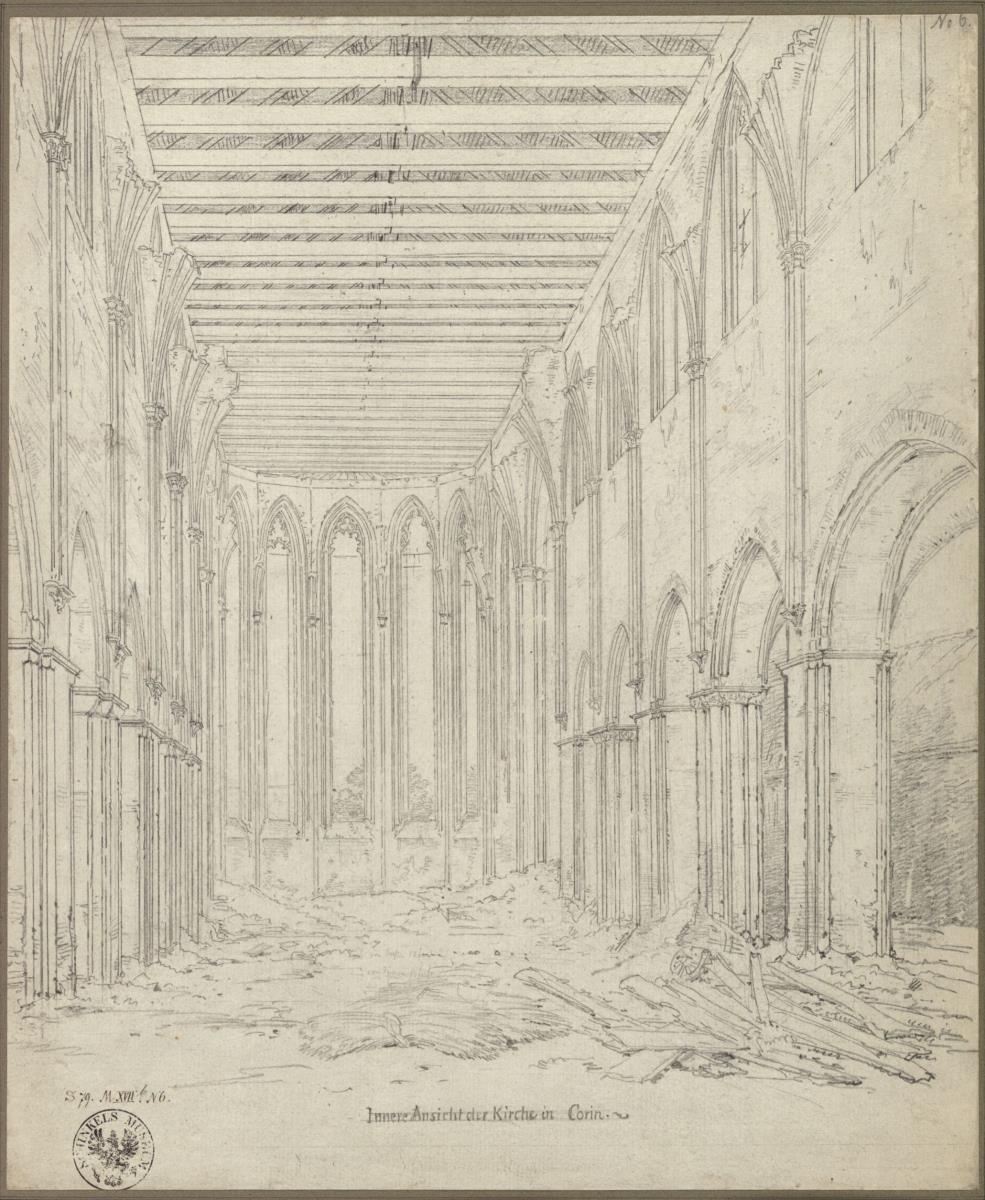 Kloster Chorin. Innenansicht der Kirche nach Osten
