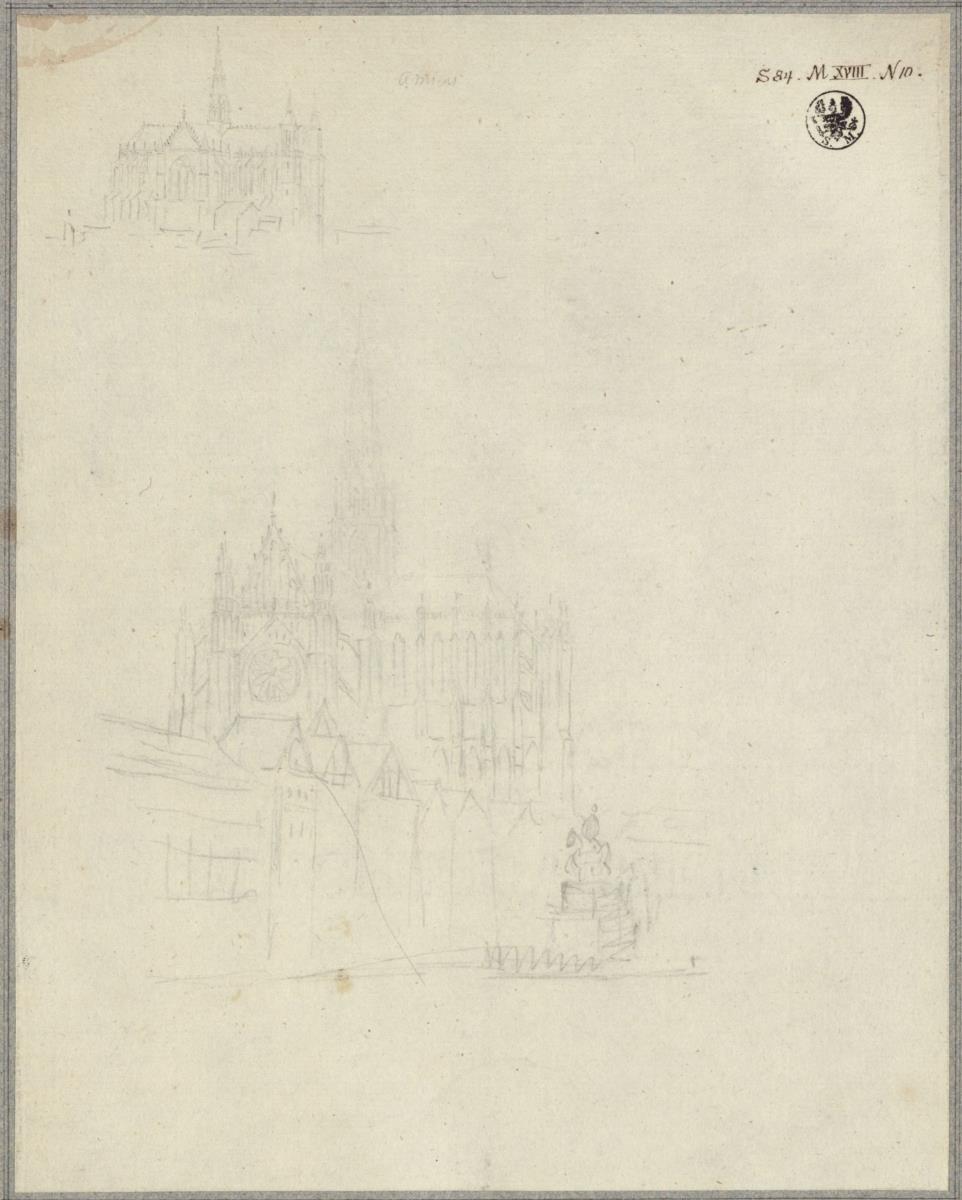 Amiens. Die Kathedrale und eine weitere Kirche