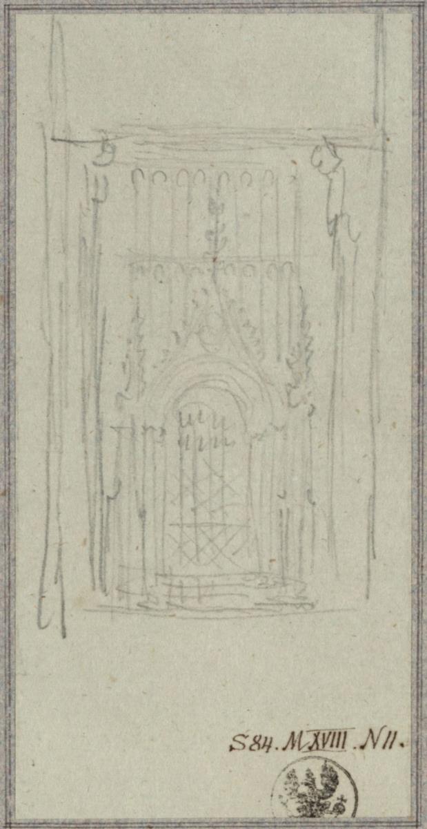 Gotisches Kirchenportal