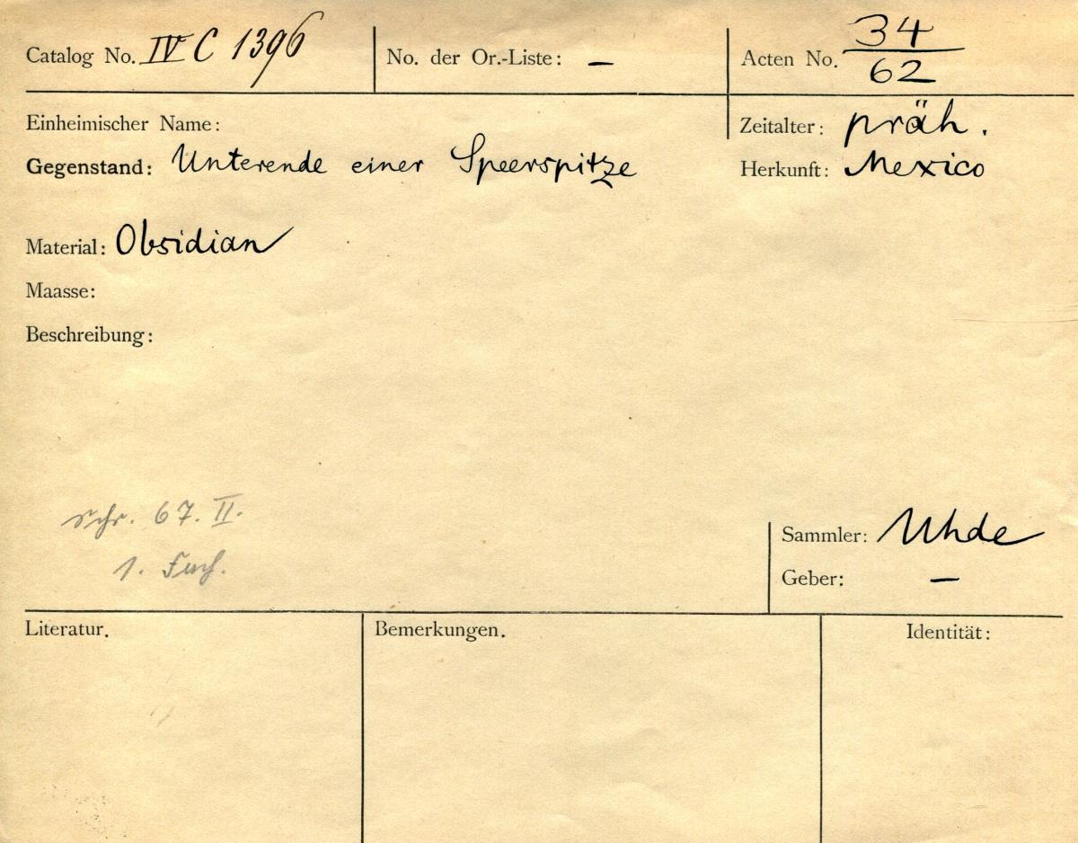 IV Ca 1396