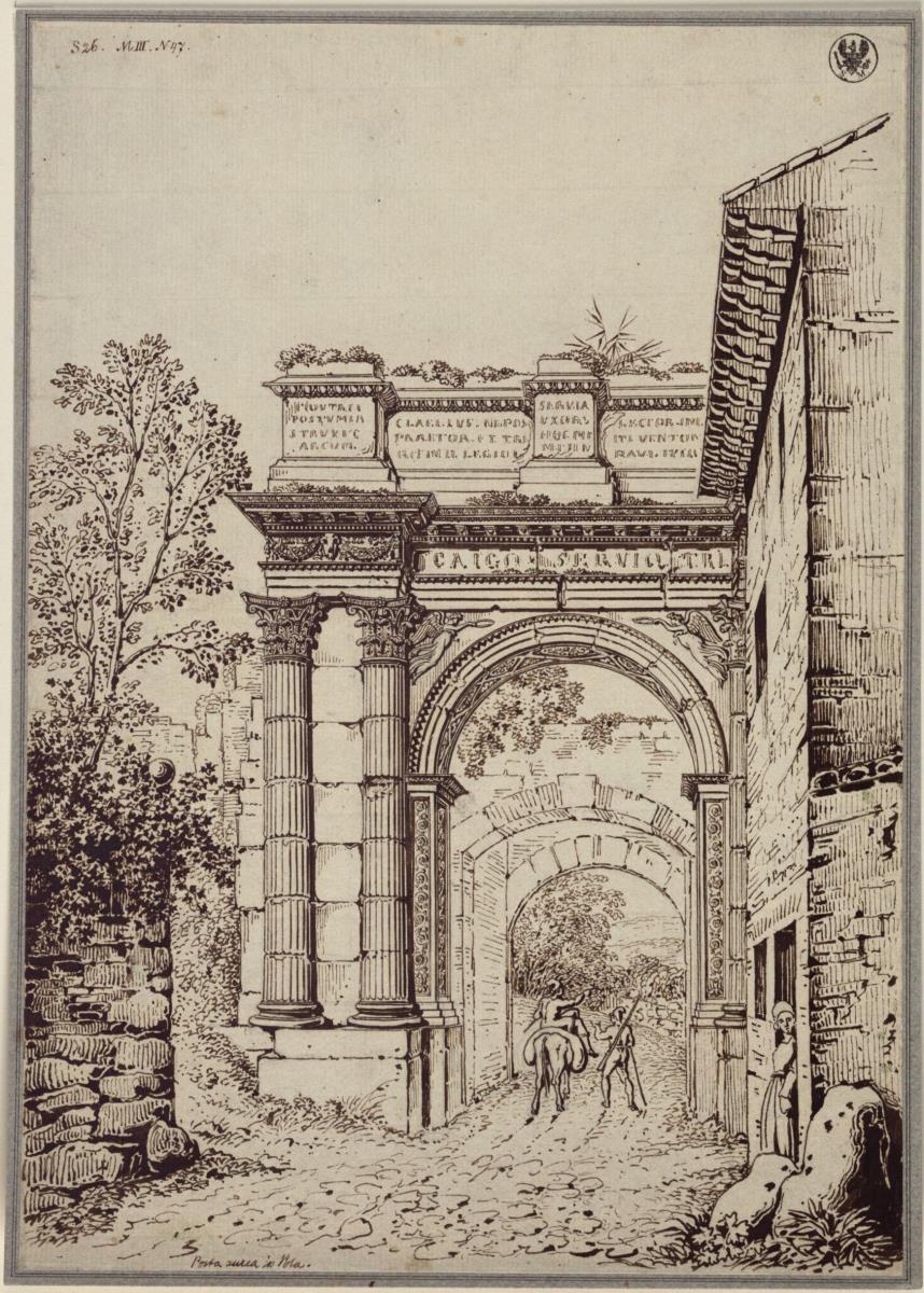 Die Porta Aurea in Pola / Der antike Bogen der Sergier in Pola