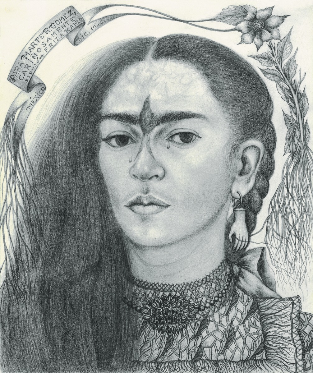Selbstbildnis (Marte R. Gómez gewidmet)