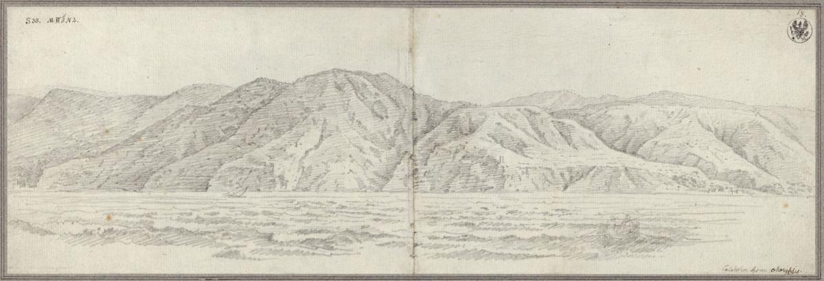 Die Küste von Kalabrien mit der Charybdis