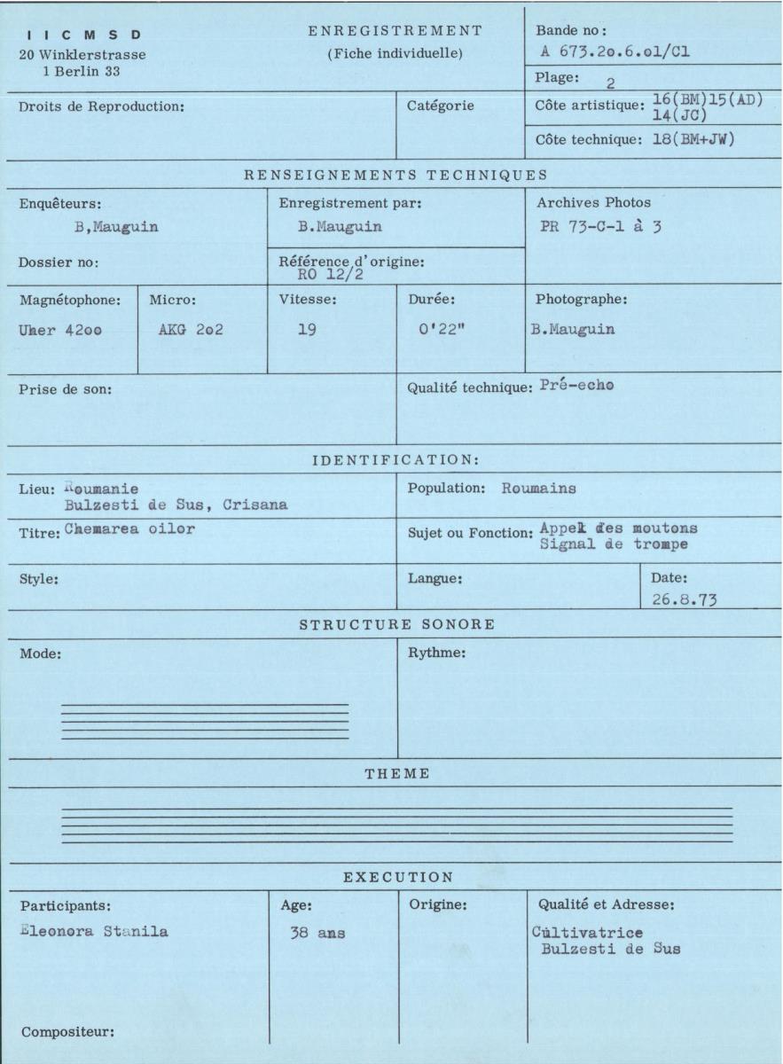 Rumänien, Volksmusik, Tanz, Gesang für den Tod