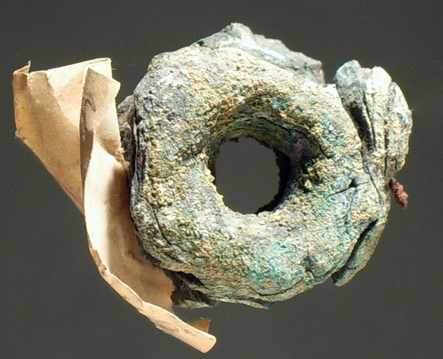 Fragment einer ... (unleserlich); NF: was vorliegt, ist eine fragmentierte Spule