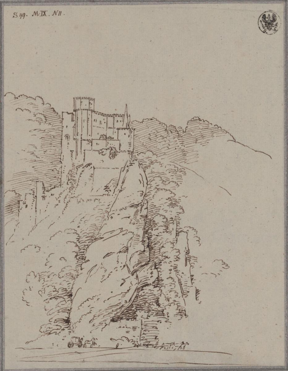 Ansicht von Burg Rheinstein