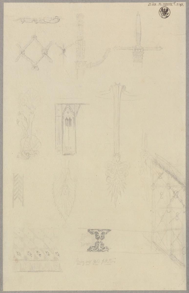 Ornamente & Schwertgriff & Verschiedenes