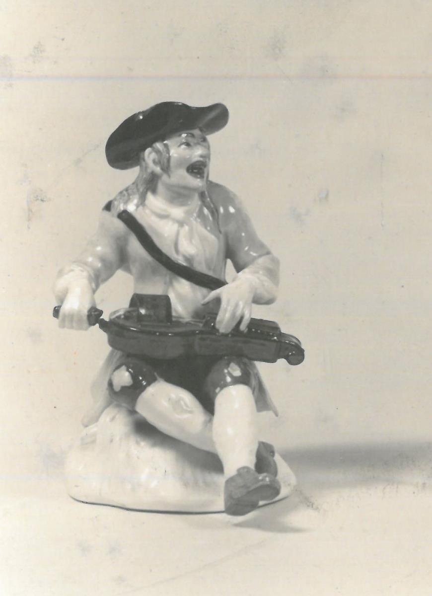 Bettler mit Drehleier