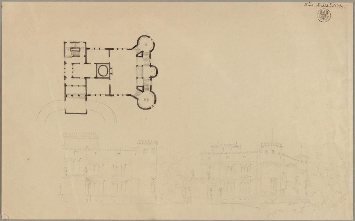 Entwurf zu einer Villa