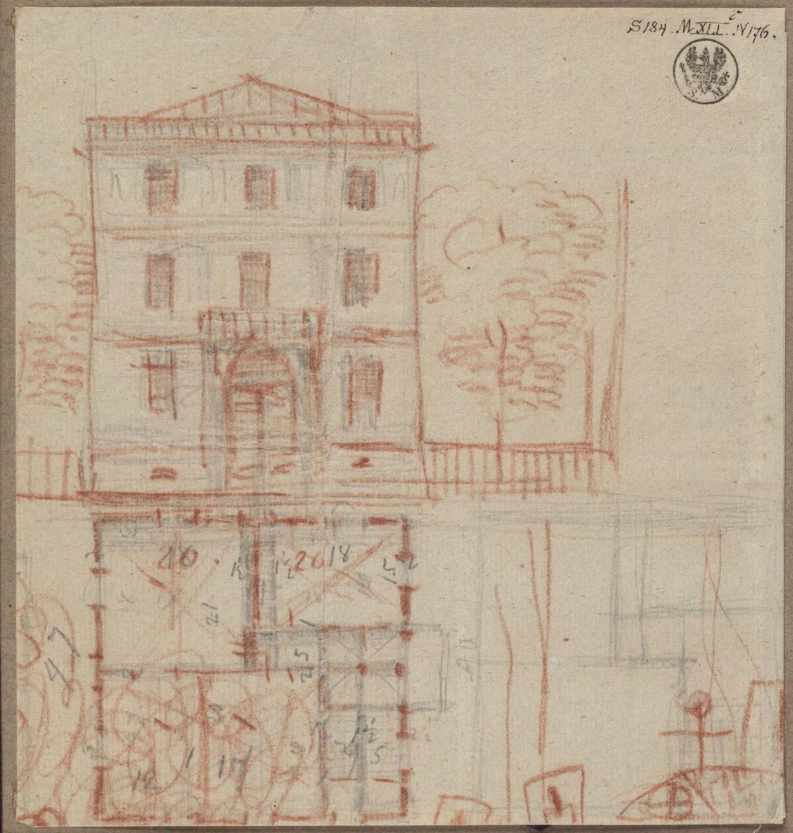 Entwurf zu einem dreistöckigem Vorstadthaus