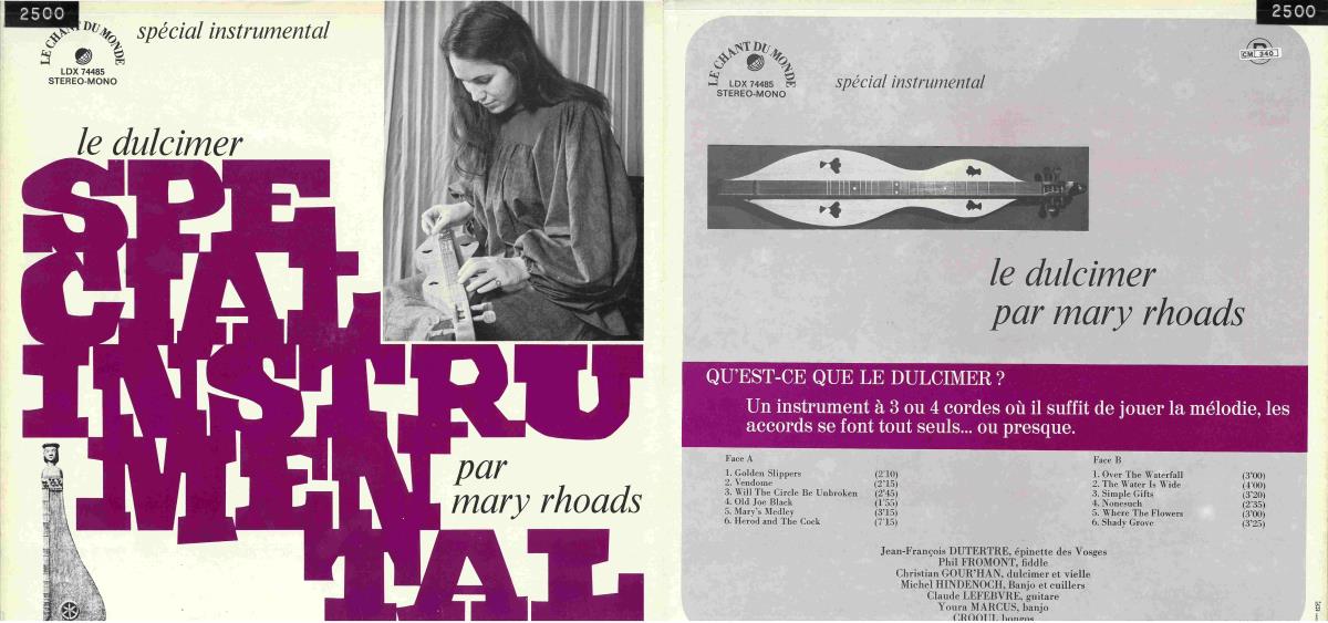 Le dulcimer par Mary Rhoads