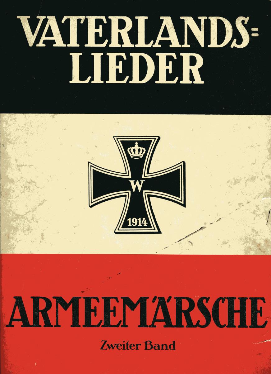Vaterlands-Lieder. Armeemärsche. Zweiter Band.