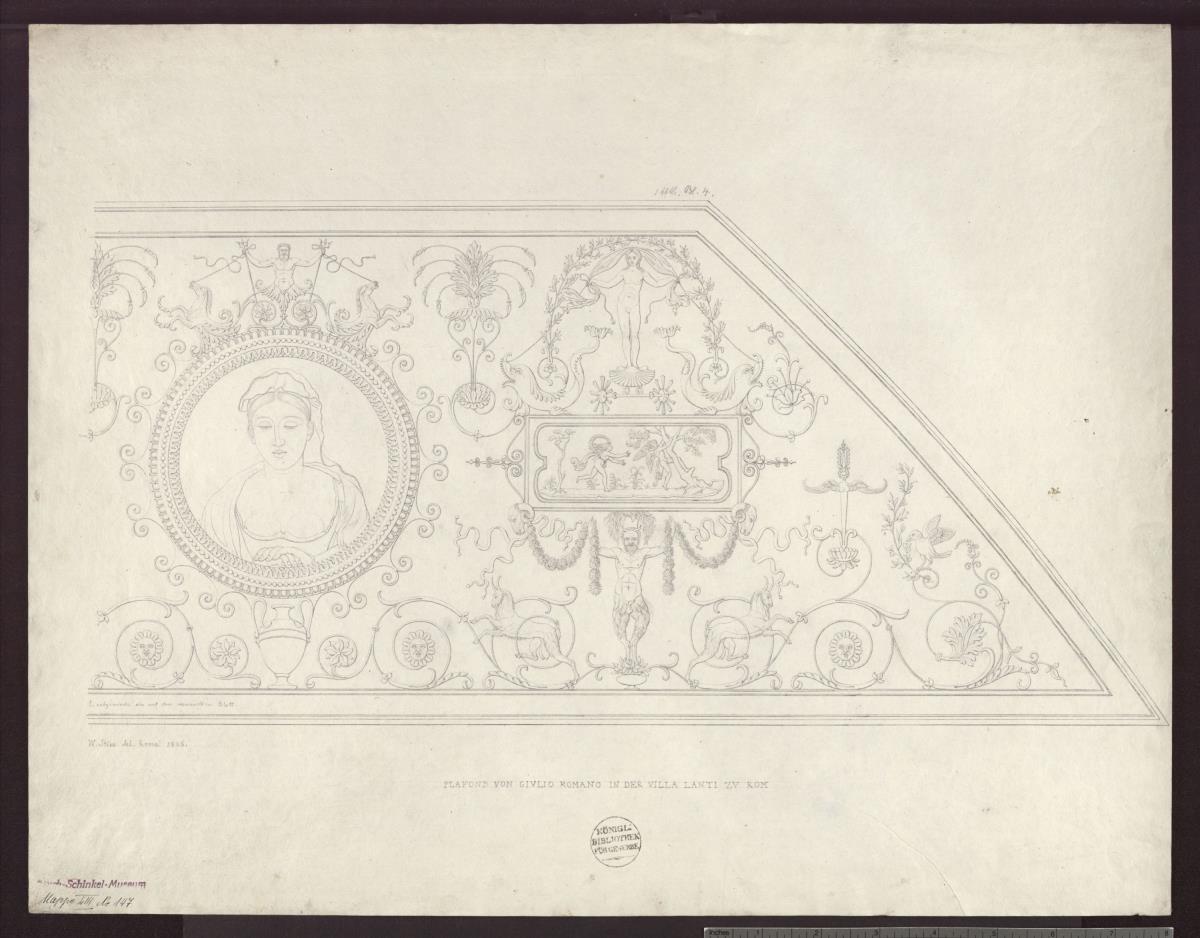 Rom. Villa Lante. Detail einer Decke