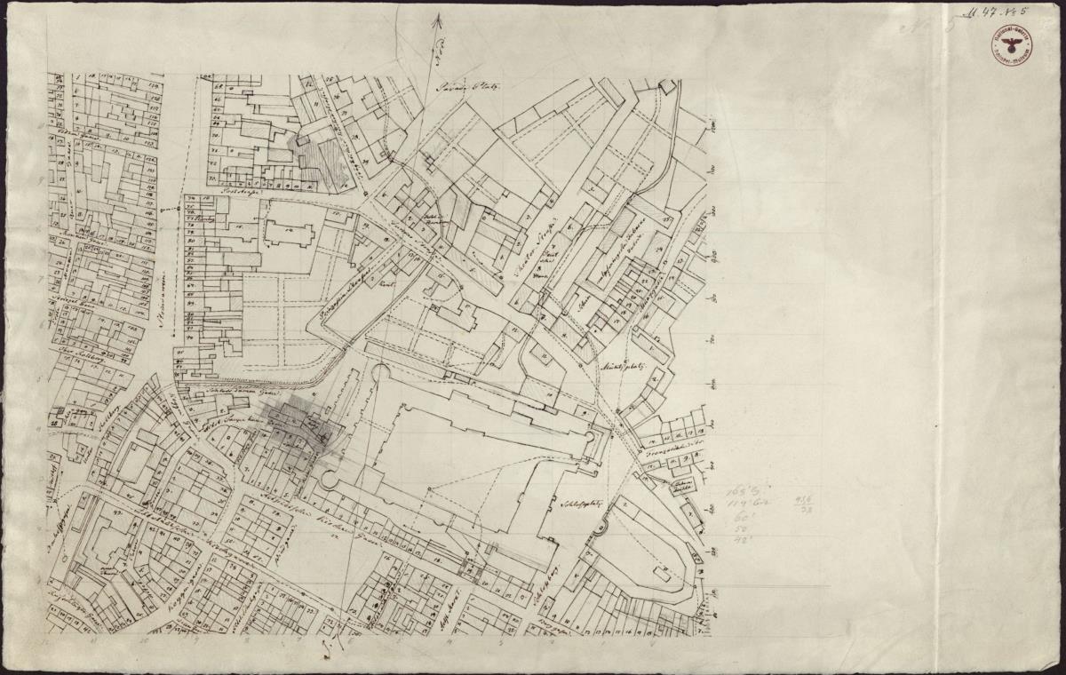 Königsberg. Stadtplan