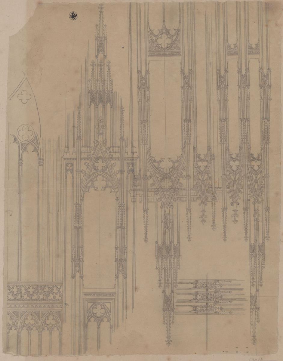 Köln. Dom. Fassadendetails