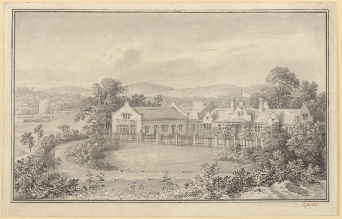 Berlin. Schloss Glienicke, Jägerhof