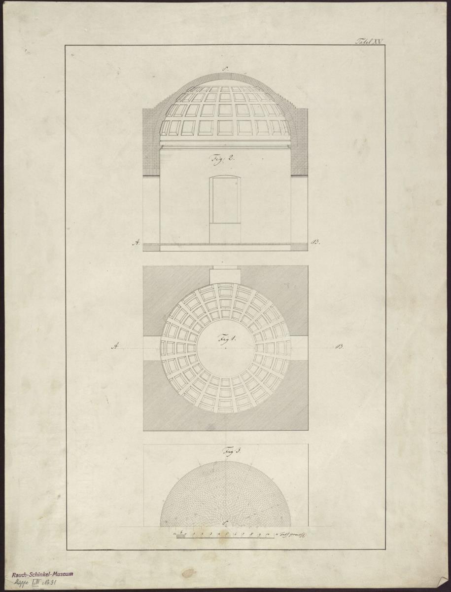 Kassettierte Kuppel
