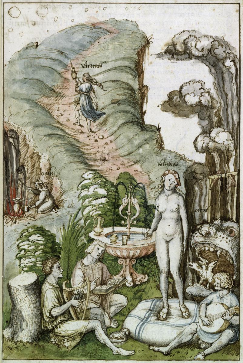 Allegorie auf die Wollust