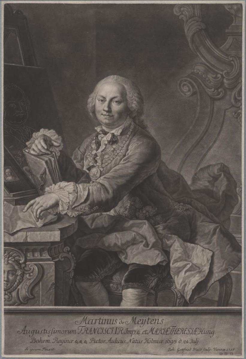 Porträt des Martin van Meytens
