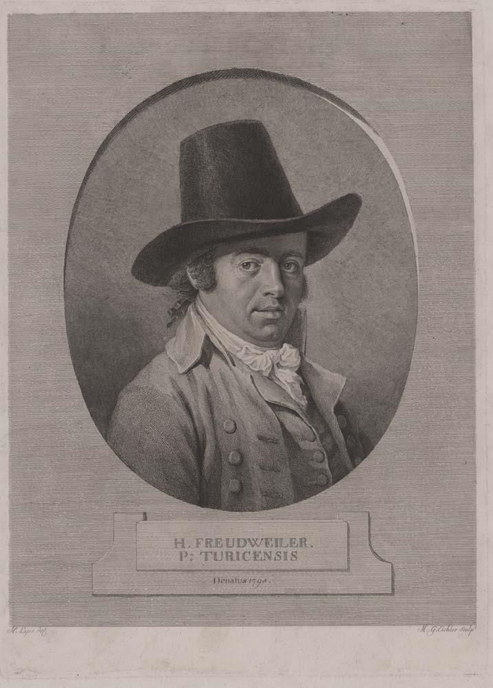 Porträt des Heinrich Freudweiler