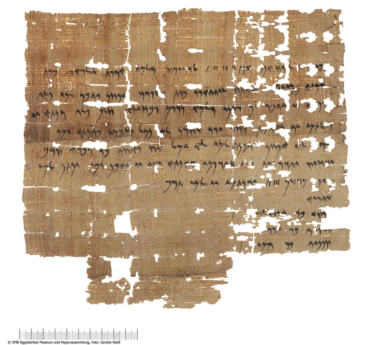 Aramäischer Papyrus, Tauschvertrag für einen Anker