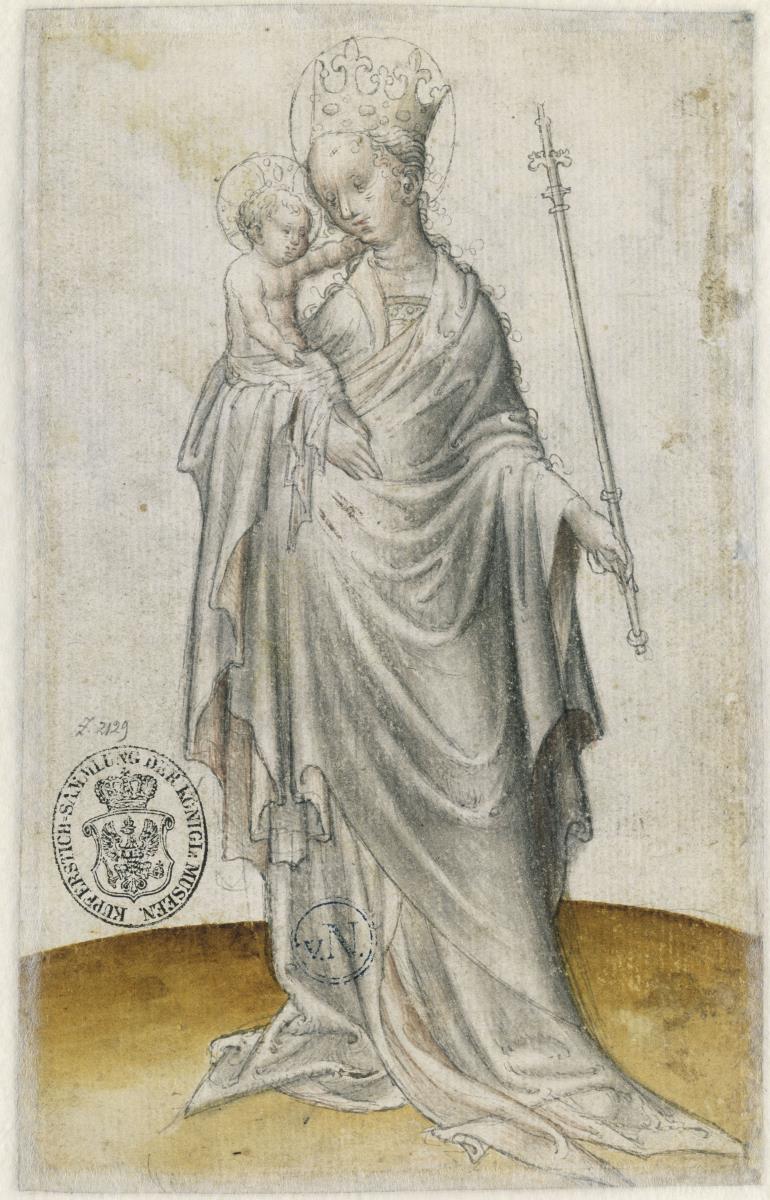 Madonna mit einem Zepter