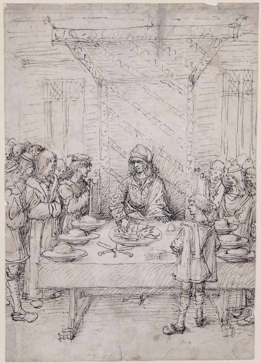 Fürst bei der Tafel