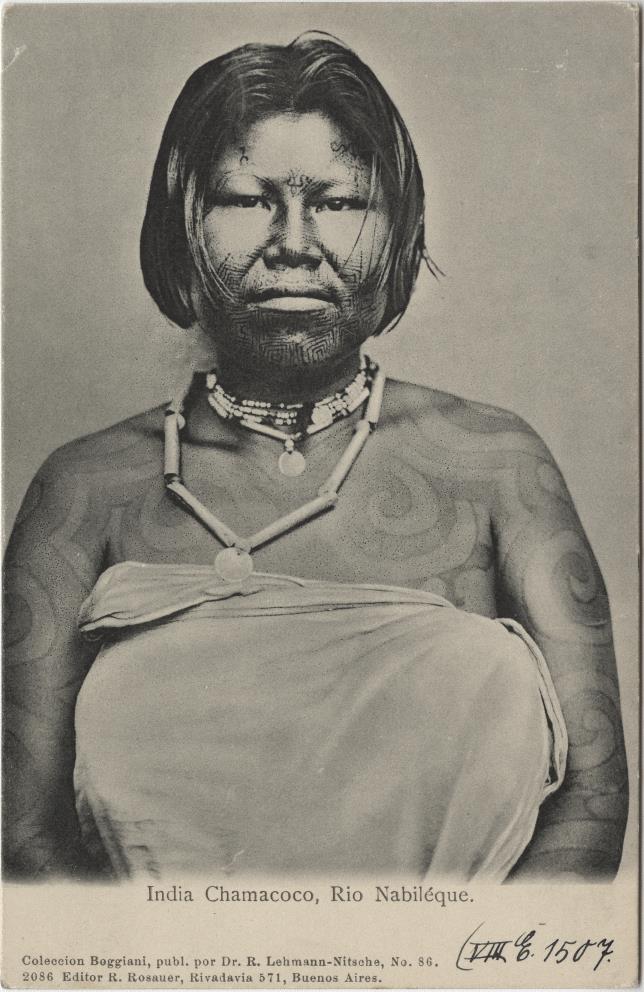 "India Chamacoco, Rio Nabiléque"