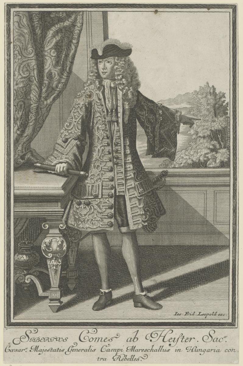 Porträt des Siegbert Graf von Heister