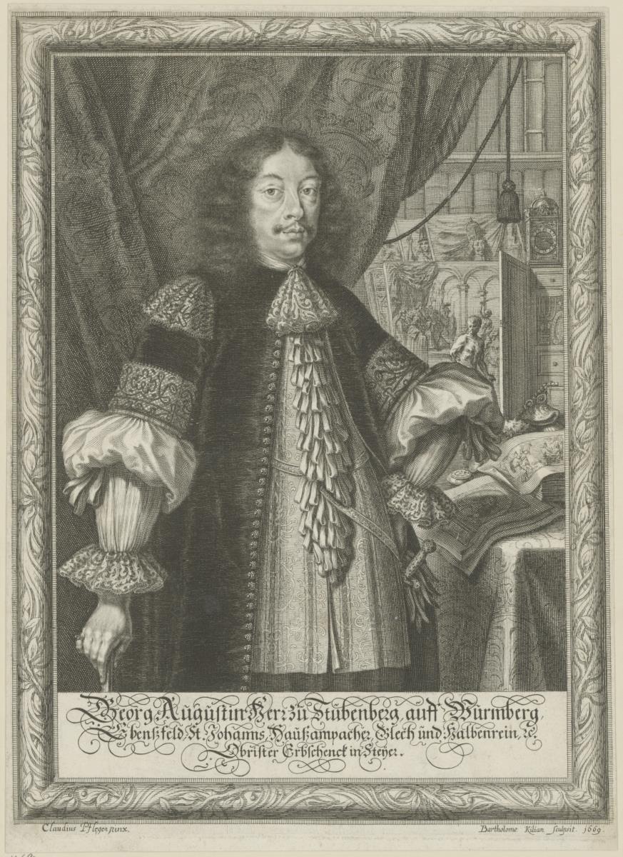 Porträt des Georg Augustin zu Stubenberg