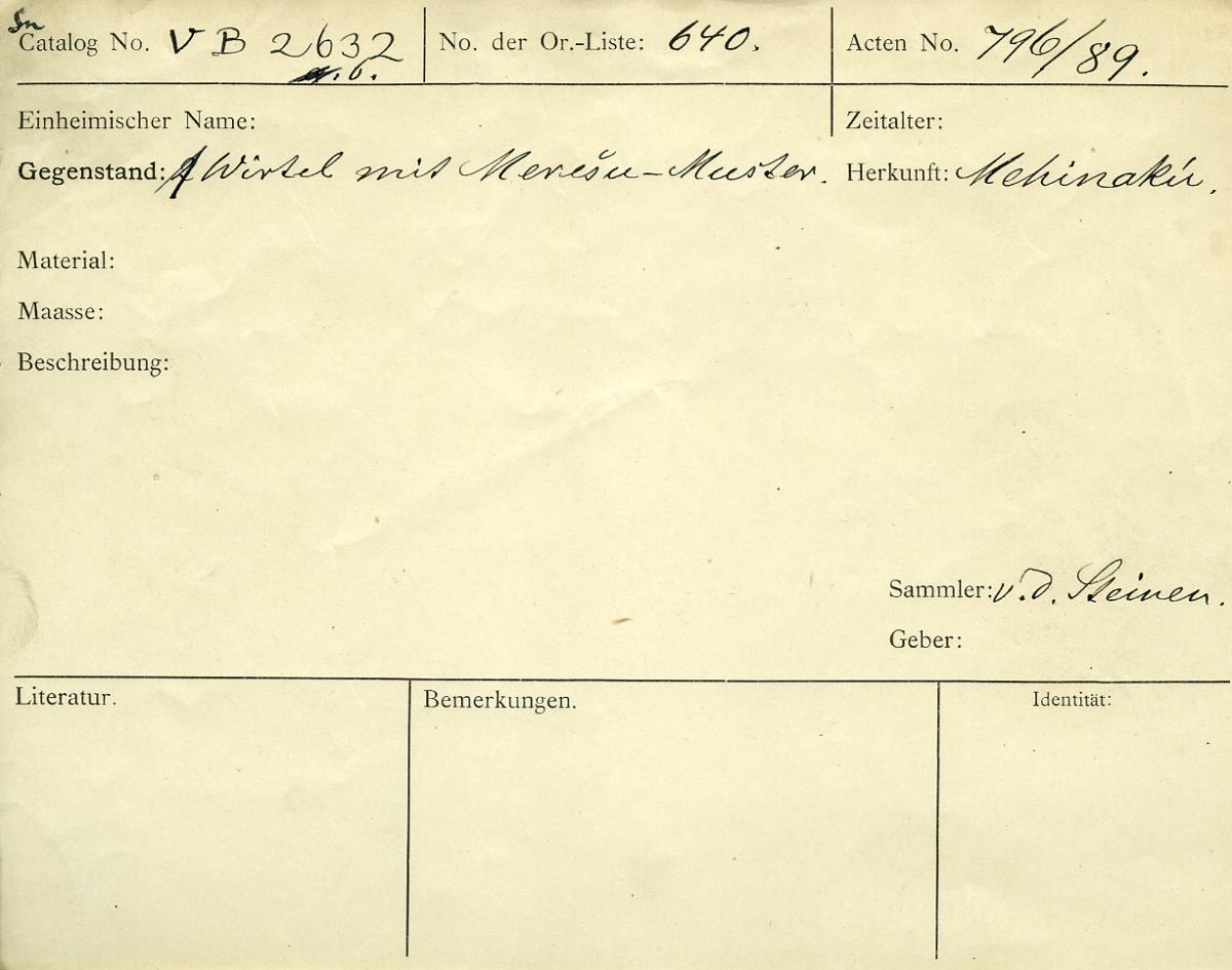 V B 2632 a,b