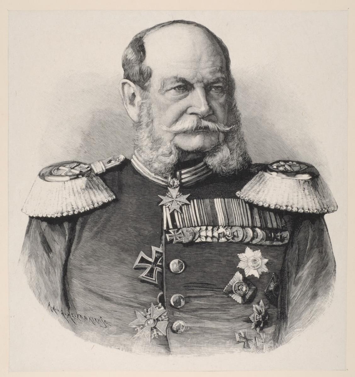 Porträt des Kaiser Wilhelm I.