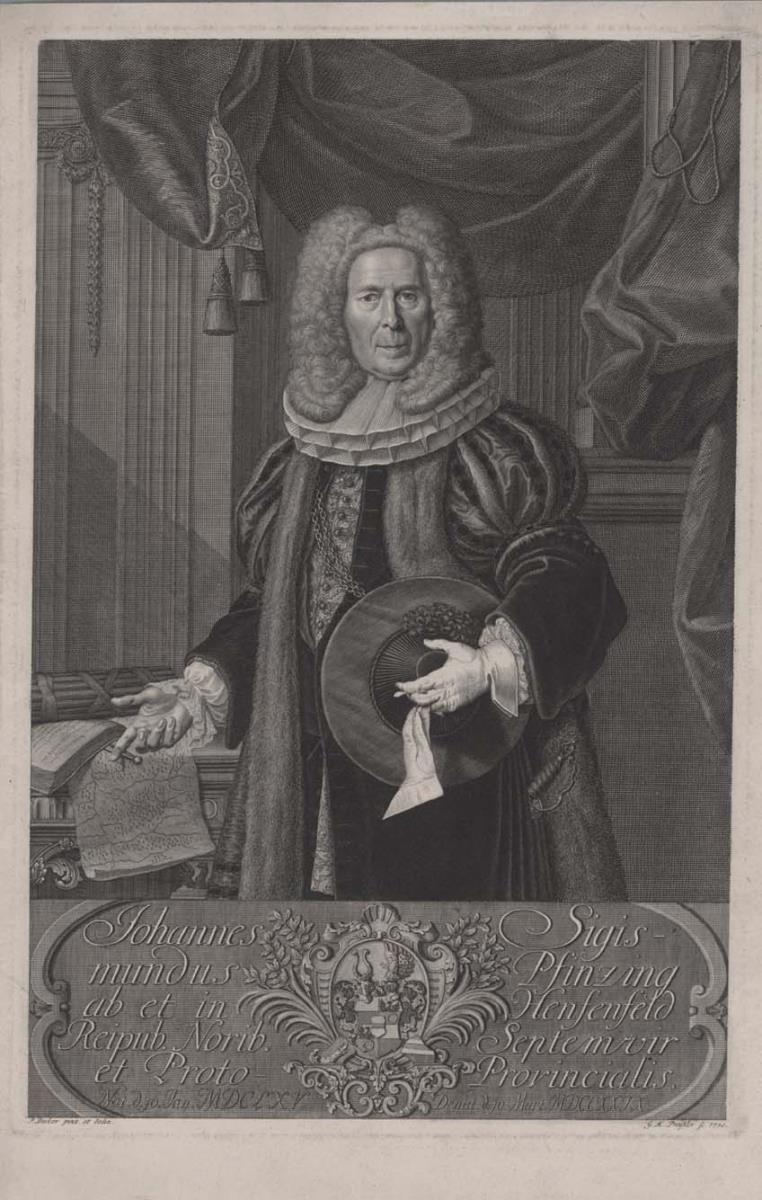 Porträt des Johann Sigismund Pfinzing von Henfenfeld der Ältere