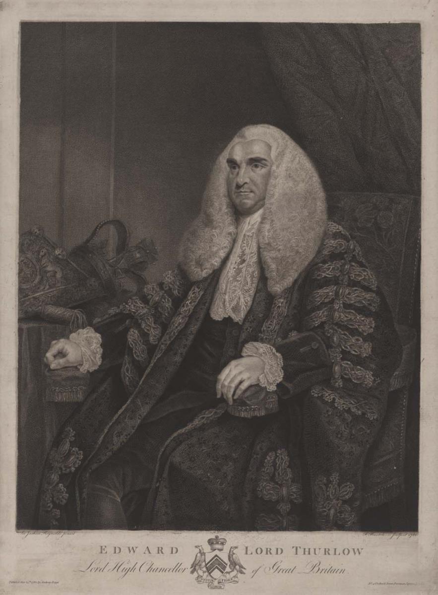 Porträt des Edward Lord Thurlow