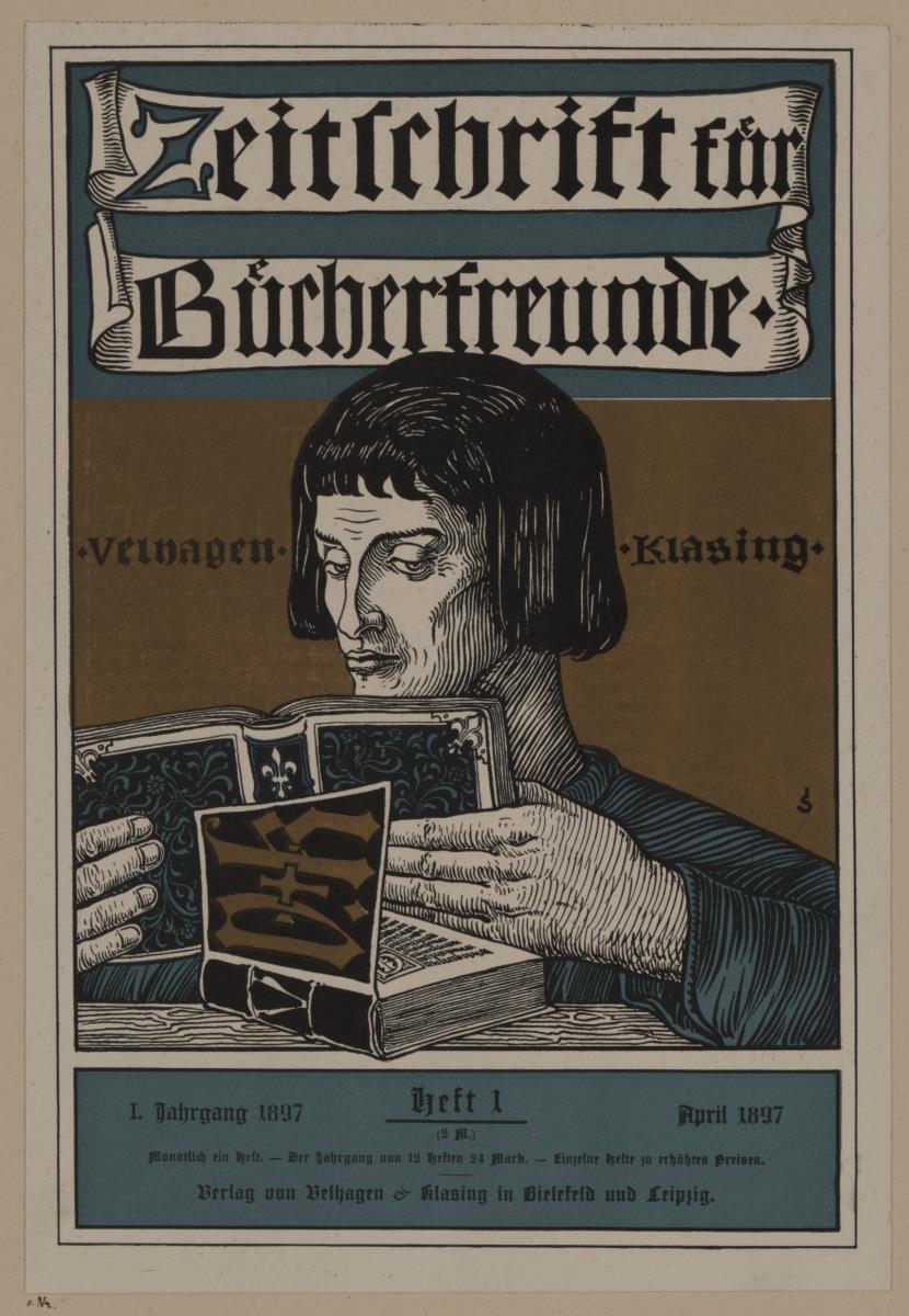 Zeitschrift für Bücherfreunde. Heft 1 1897
