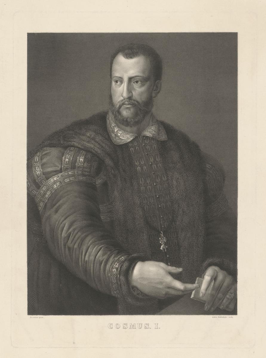 Porträt des Cosimo I., Großherzog der Toskana