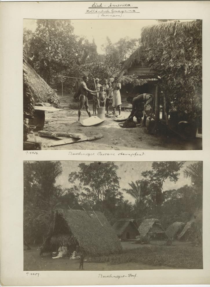 Dorfaufnahmen in Surinam (Maroons)