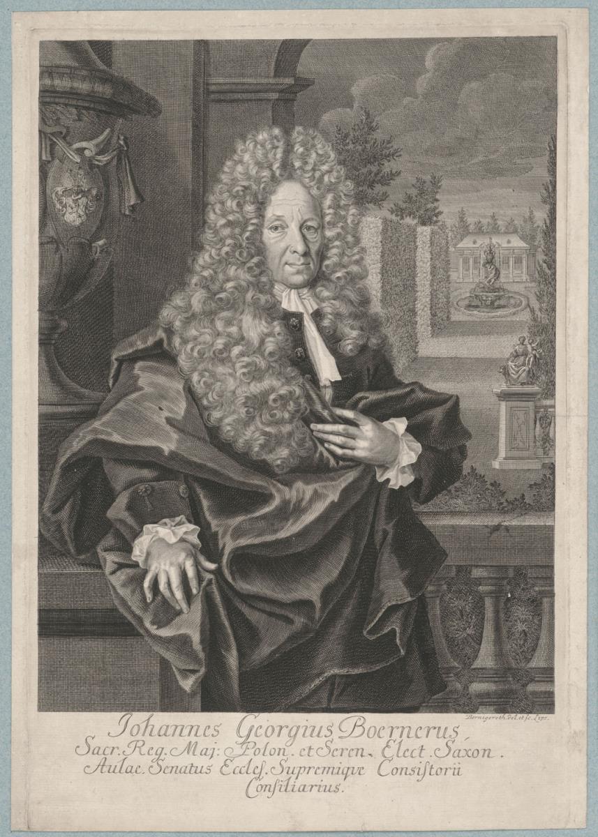Porträt des Johann Georg Börner