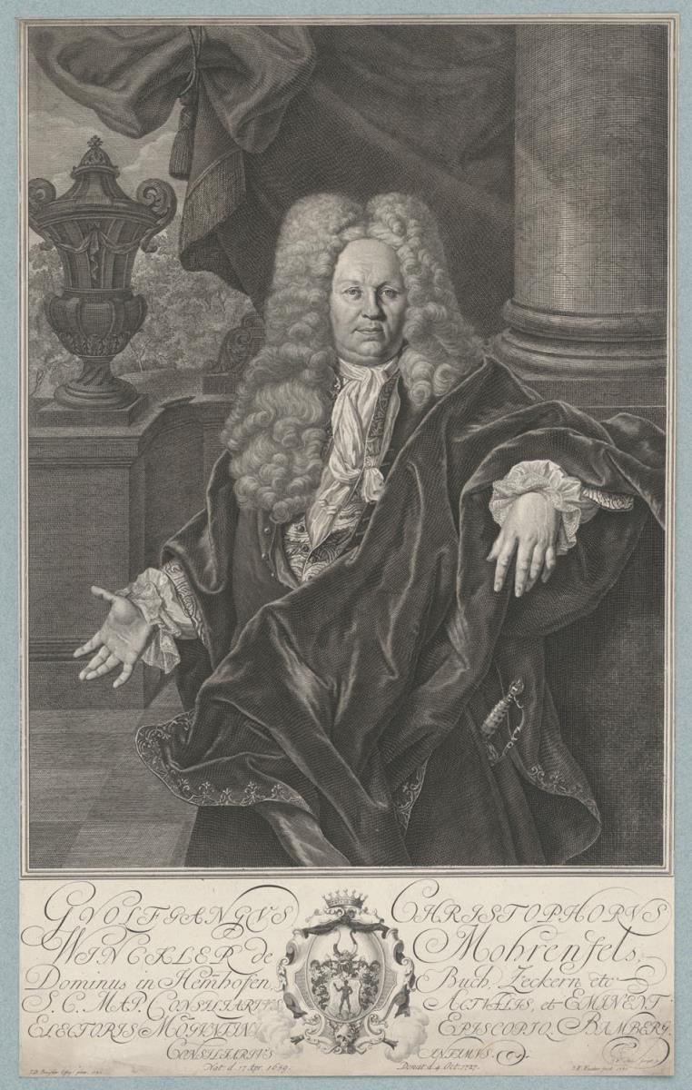 Porträt des Wolfgang Christoph Winckler von Mohrenfels