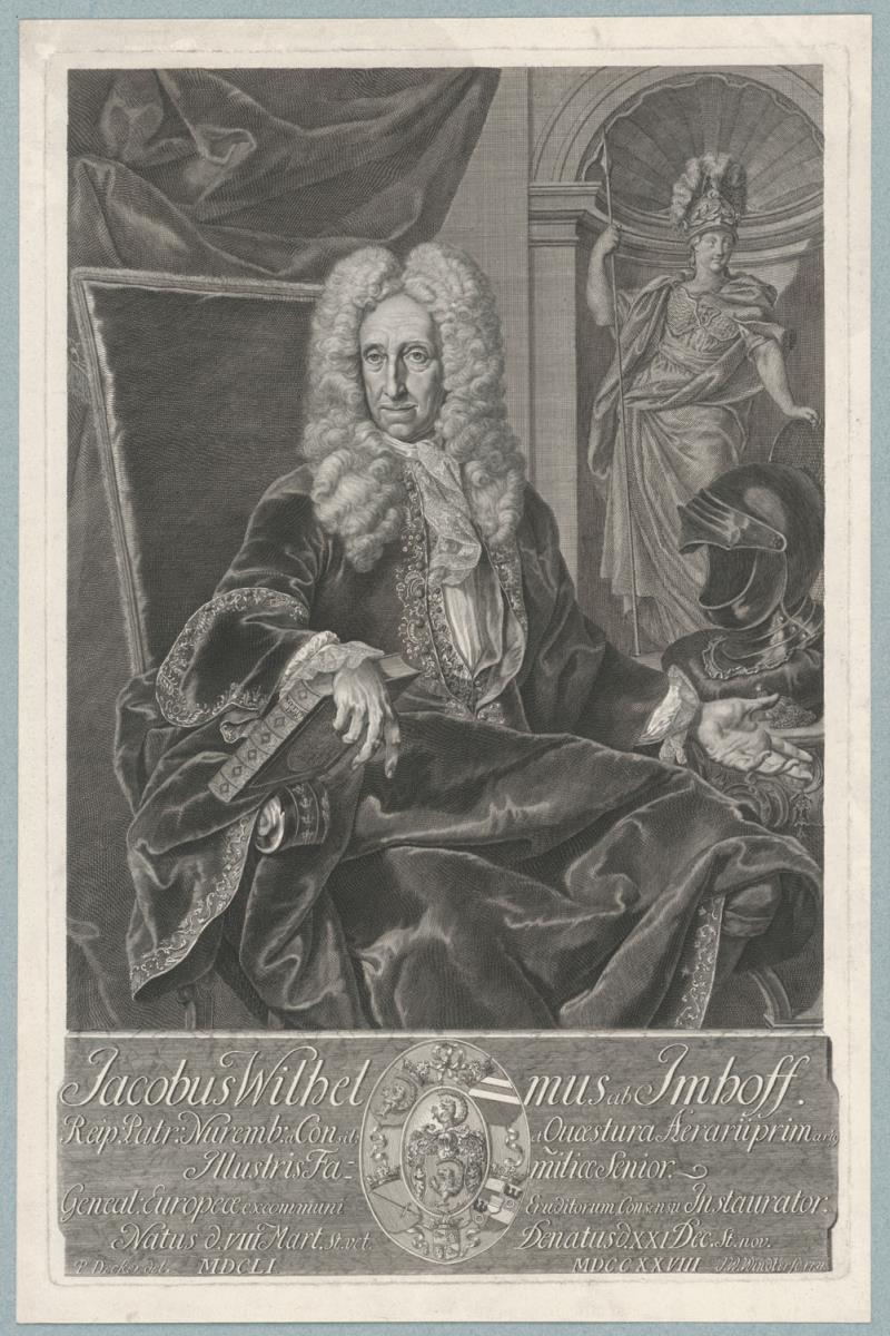 Porträt des Jacob Wilhelm Imhof