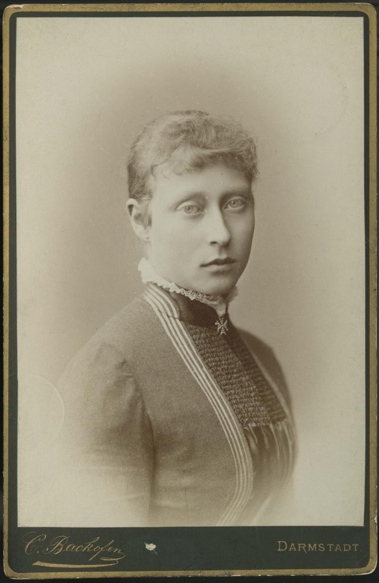 Porträt der Viktoria von Hessen-Darmstadt, Prinzessin von Battenberg