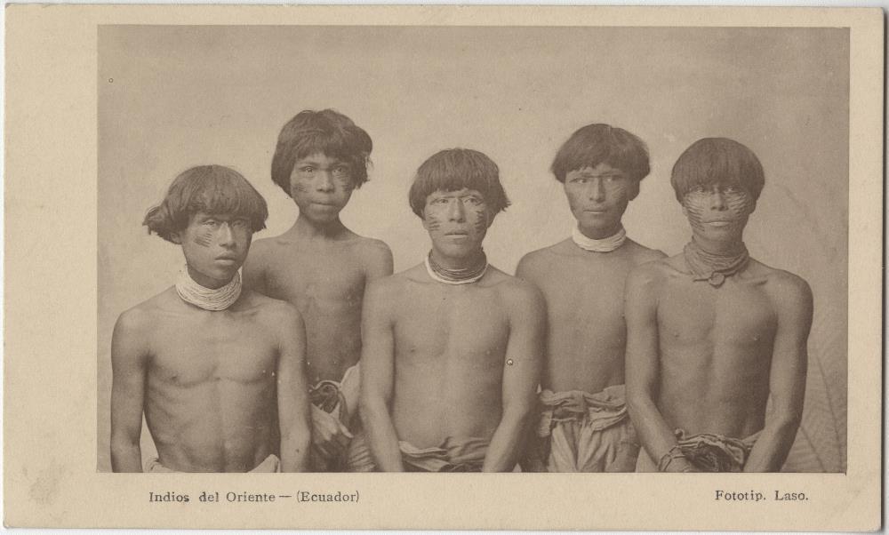 Junge Indianer aus dem östlichen Ecuador