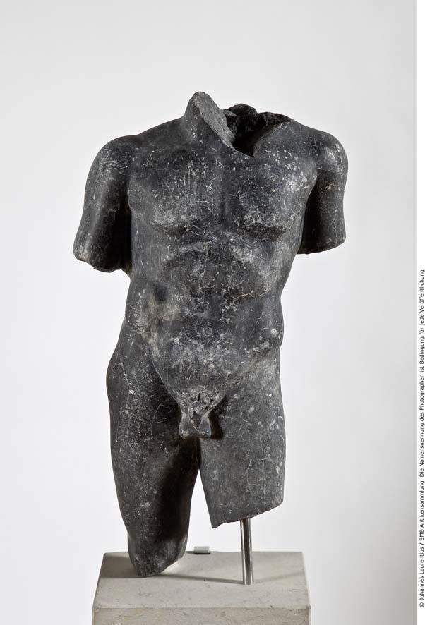 Tischstütze: Männlicher Torso (Athlet)