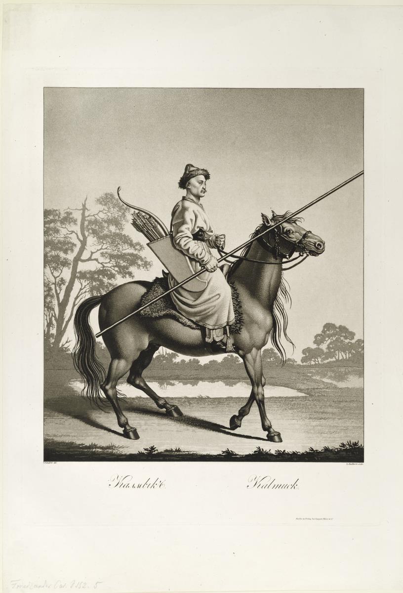 Russische Kriegsvölker. Kalmück