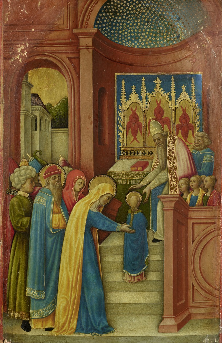 Sechs Szenen aus dem Leben Mariae (6 Tafeln)