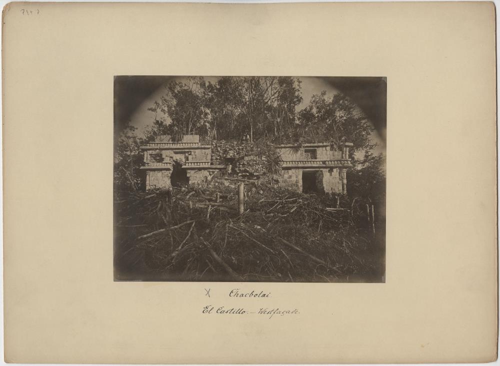 "El Castillo. Westfassade."
