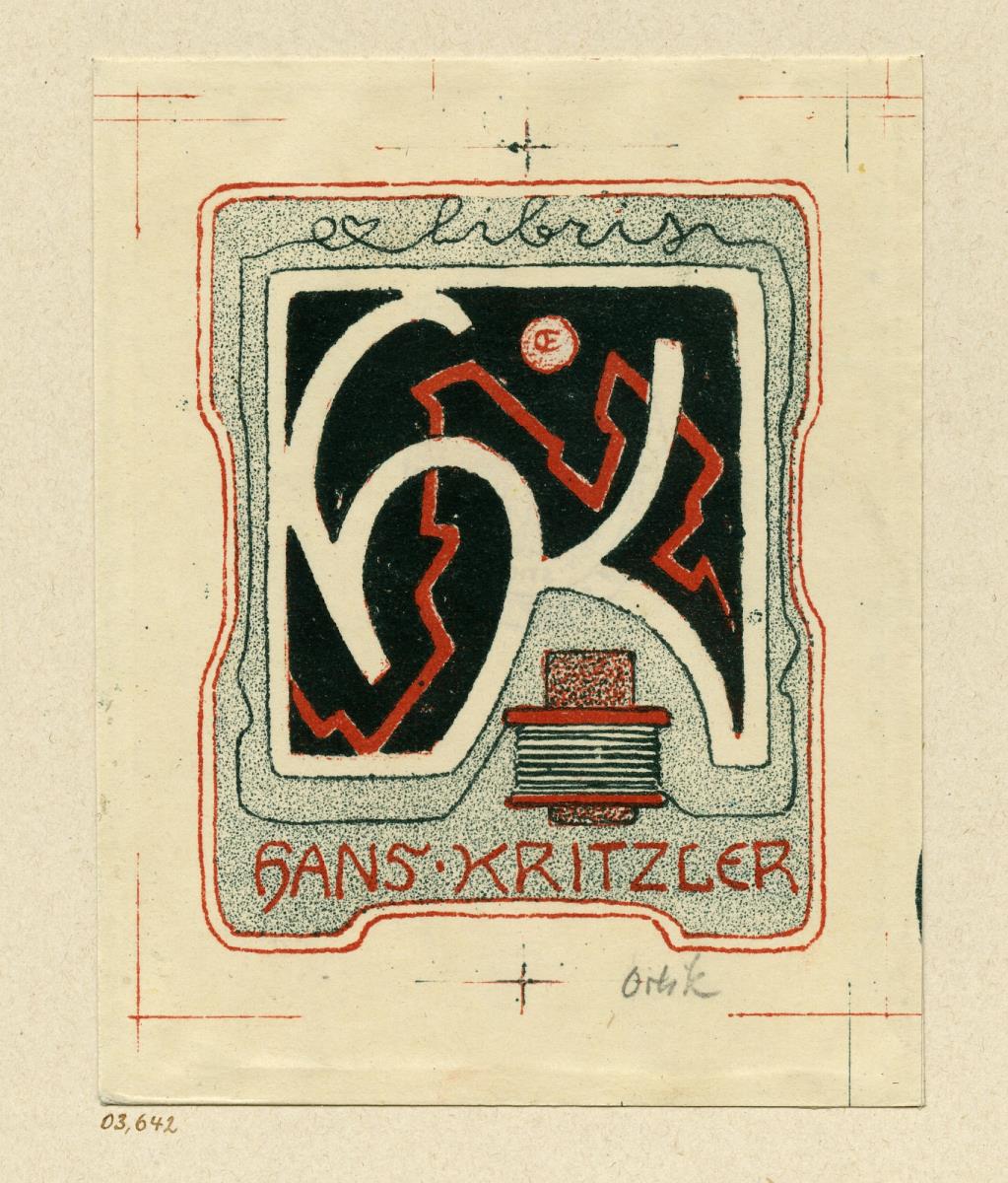 Exlibris Hans Kritzler